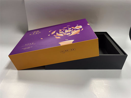 Scatola regalo di carta rettangolare con coperchio magnetico SGS Luxury Magnetic Gift Box