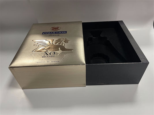 Scatole di imballaggio di vino di lusso personalizzate 750 ml Scatola di vino premium
