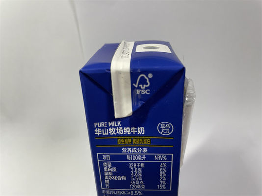 100 micron Liquid Food Packaging Box Drinkable Personalizzato